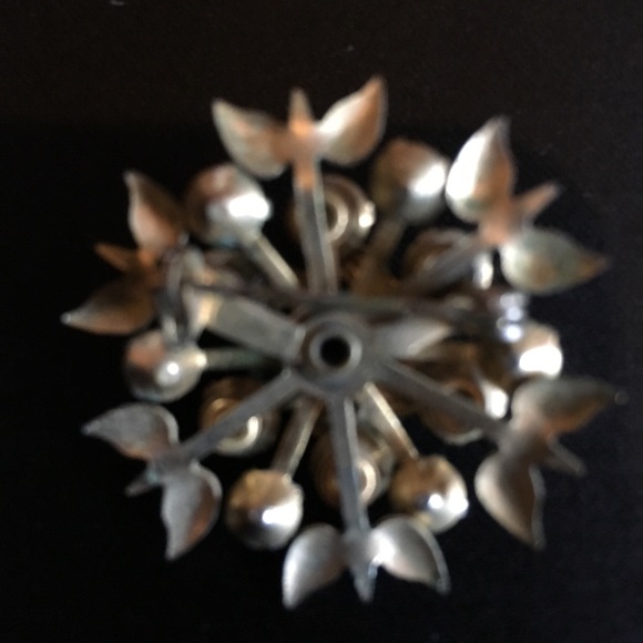 1920’s genuine aurora Borealis gold brooch - Picture 3 of 3